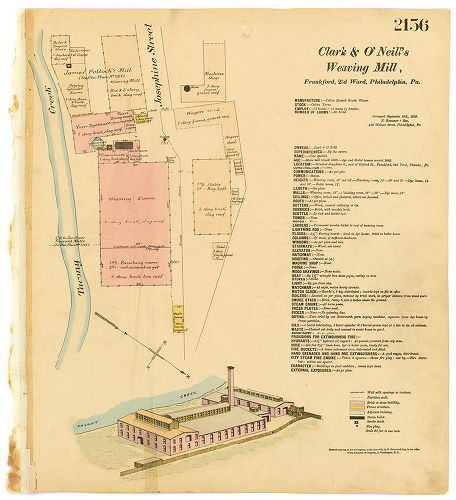 Clark and O'Neill, Weaving Mill, Hexamer General Surveys, Volume 23