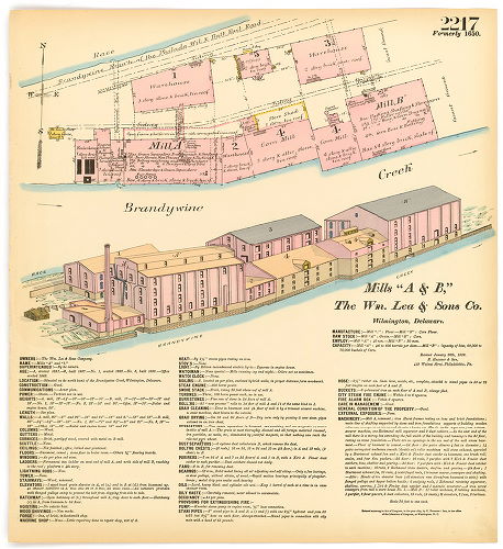 Wm. Lea and Sons Co., Mills "A" and "B", Hexamer General Surveys, Volume 23