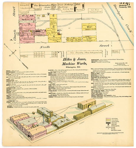 Hilles & Jones. Machine Works, Hexamer General Surveys, Volume 23
