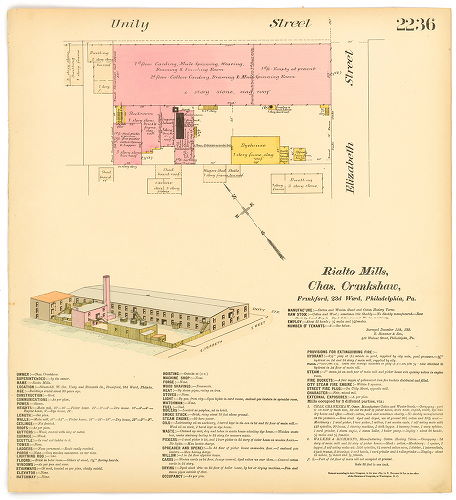 Rialto Mills; Rialto Mills, Hexamer General Surveys, Volume 23