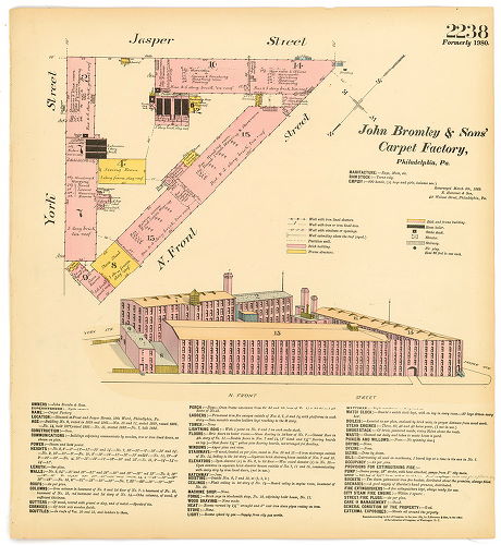 John Bromley and Sons, Carpet Factory, Hexamer General Surveys, Volume 23