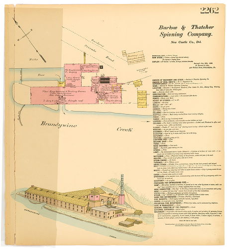 Barlow and Thatcher Spinning Co. , Hexamer General Surveys, Volume 24