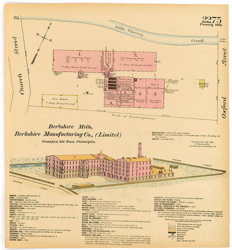 Berkshire Mills, Hexamer General Surveys, Volume 24