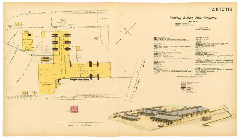 Reading Rolling Mills Co., Hexamer General Surveys, Volume 24