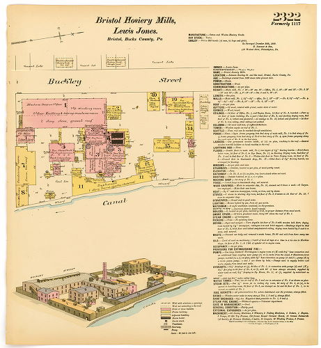 Bristol Hosiery Mills, Lewis Jones, Hexamer General Surveys, Volume 24