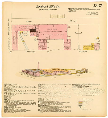 Bradford Mills Co. Bradford Mills, Hexamer General Surveys, Volume 24