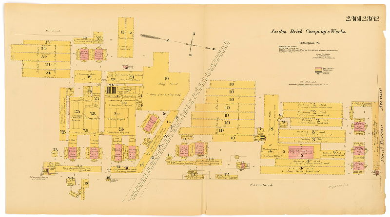 Jarden Brick Company's Works, Hexamer General Surveys, Volume 25