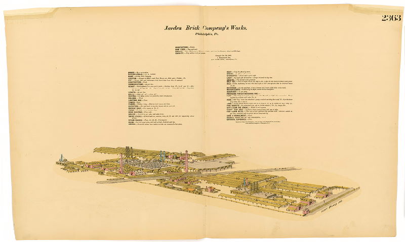 Jarden Brick Company's Works, Hexamer General Surveys, Volume 25