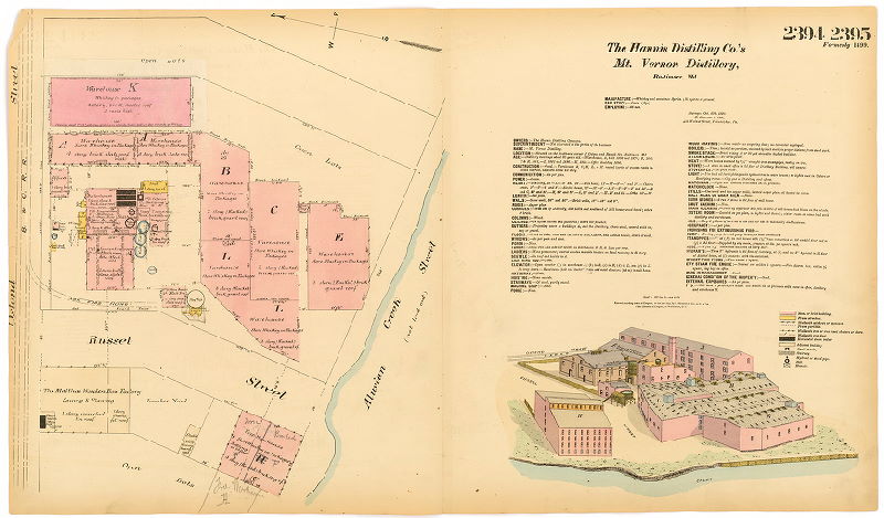 Hannis Distilling Co.'s Mount Vernon Distillery, Hexamer General Surveys, Volume 25