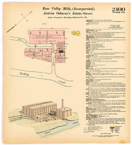 Rose Valley Mills, Hexamer General Surveys, Volume 25
