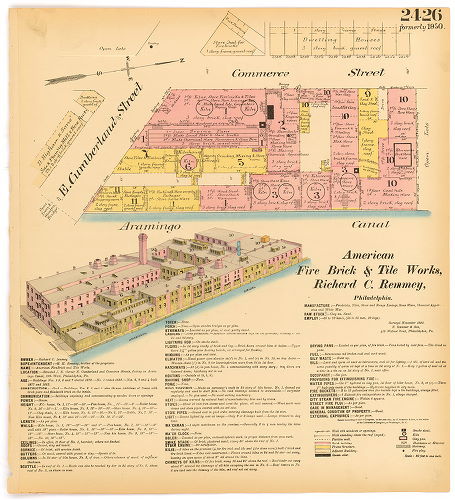 American Fire Brick and Tile Works, Hexamer General Surveys, Volume 25