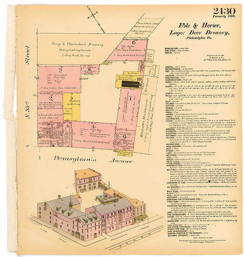 Max Eble & Christian Herter Lager Beer Brewery, Hexamer General Surveys, Volume 25