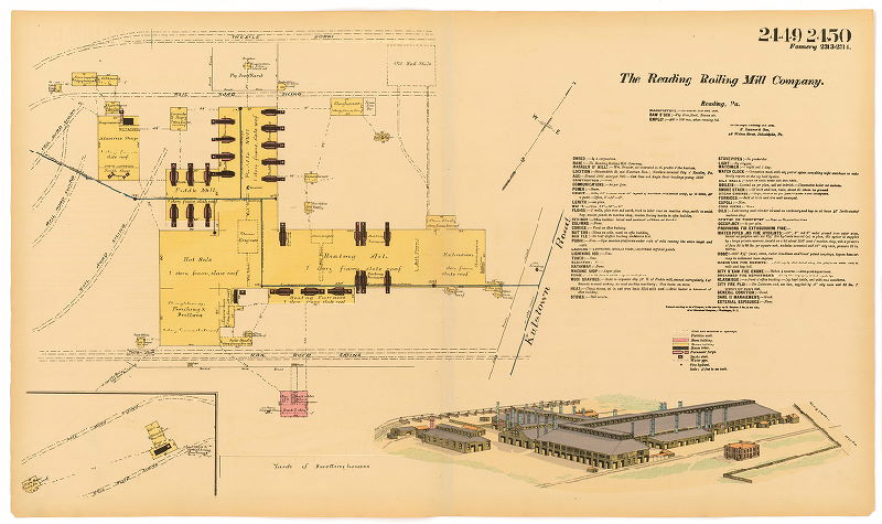 Reading Rolling Mill Co., Hexamer General Surveys, Volume 25