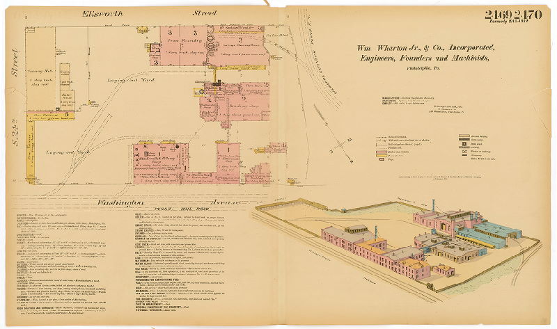 Wm. Wharton, Jr. & Co., Inc., Engineers, Founders & Machinists, Hexamer General Surveys, Volume 26