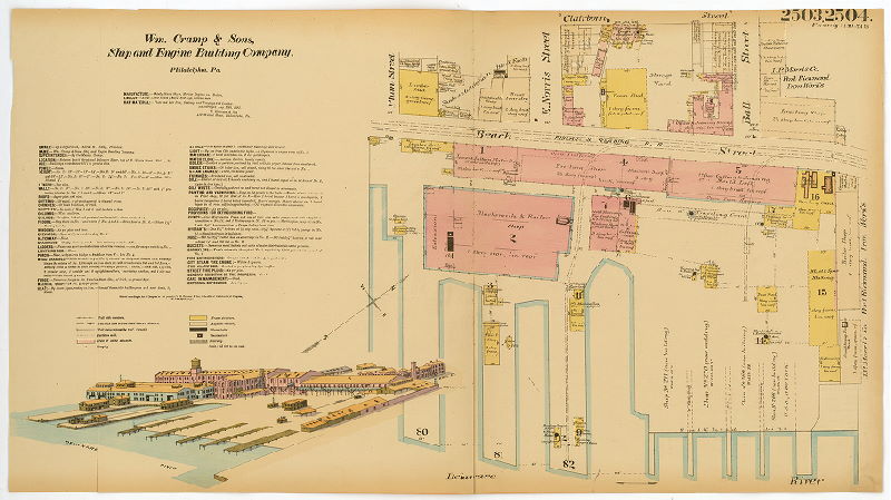 William Cramp & Sons' Ship and Engine Building Co., Hexamer General Surveys, Volume 26