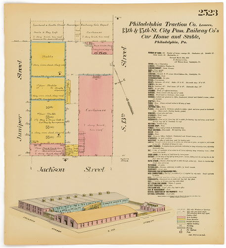 Philadelphia Traction Co., Hexamer General Surveys, Volume 26