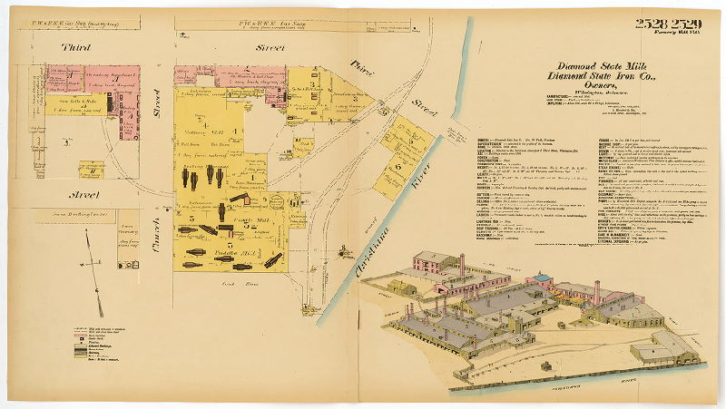 Diamond State Mills, Hexamer General Surveys, Volume 26