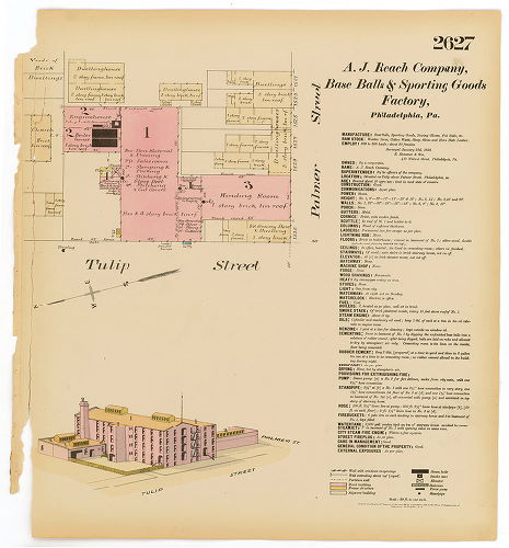 Base Balls & Sporting Goods Factory, Hexamer General Surveys, Volume 27
