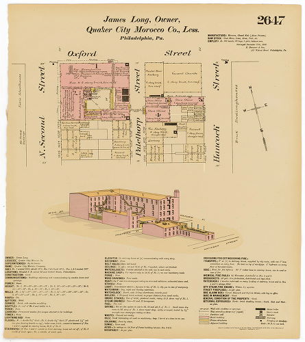 Quaker City Morocco Company, Hexamer General Surveys, Volume 27