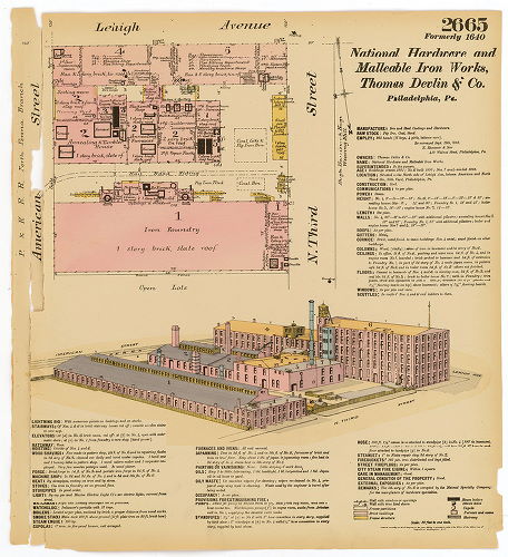 National Hardware and Malleable Iron Works, Hexamer General Surveys, Volume 28