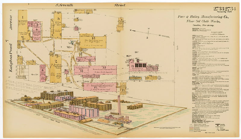 Floor Oil Cloth Works, Hexamer General Surveys, Volume 28