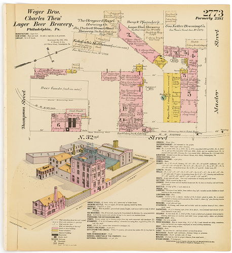 Charles Theis' Lager Beer Brewery, Hexamer General Surveys, Volume 29