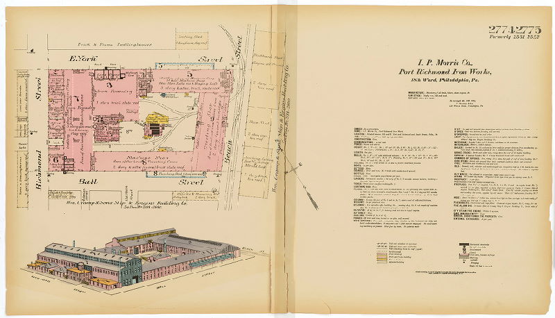 Port Richmond Iron Works, Hexamer General Surveys, Volume 29