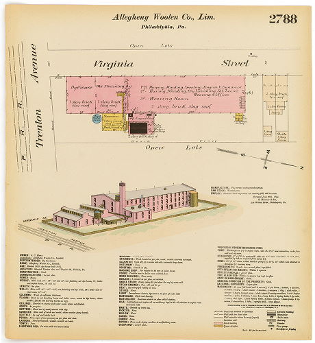 Allegheny Woolen Co., Hexamer General Surveys, Volume 29