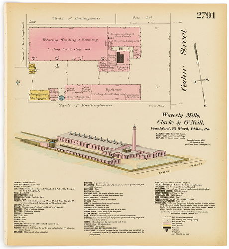 Waverly Mills, Hexamer General Surveys, Volume 29