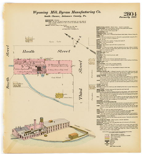 Wyoming Mill, Byram Manufacturing Co., Hexamer General Surveys, Volume 29