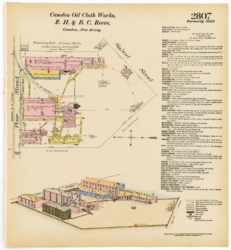 Camden Oil Cloth Works, Hexamer General Surveys, Volume 29