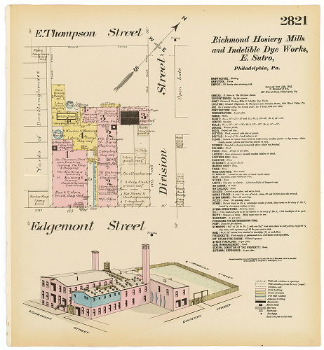 Richmond Hosiery Mills & Indelible Dye Works, Hexamer General Surveys, Volume 29