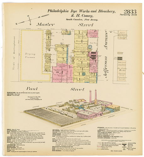 Philadelphia Dye Works and Bleachery, Hexamer General Surveys, Volume 29