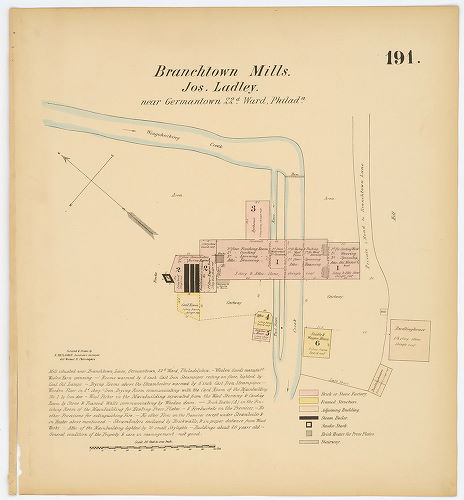 Branchtown Mills, Hexamer General Surveys, Volume 3