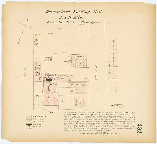 Germantown Knitting Mill, Hexamer General Surveys, Volume 3