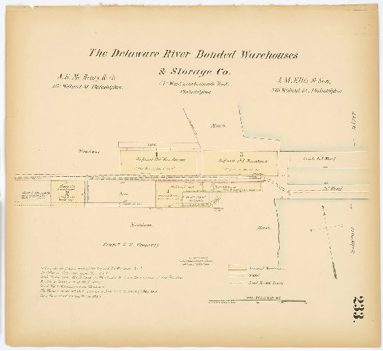 Delaware River Bonded Warehouses & Storage Co., Hexamer General Surveys, Volume 3