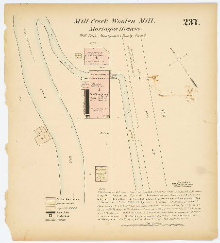 Mill Creek Woolen Mill, Hexamer General Surveys, Volume 3