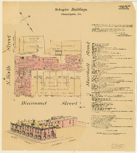 Schuyler Buildings, Hexamer General Surveys, Volume 30
