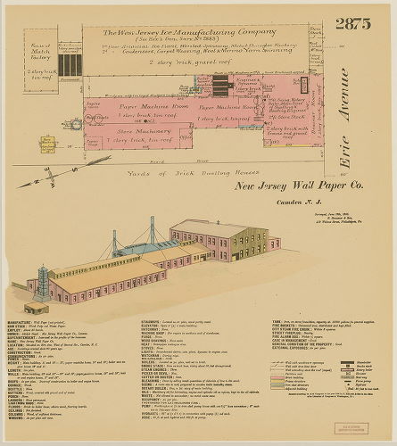 New Jersey Wallpaper Co., Hexamer General Surveys, Volume 30