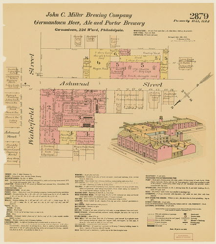 John C. Miller Brewing Co. Germantown Beer, Ale and Porter Brewery, Hexamer General Surveys, Volume 30