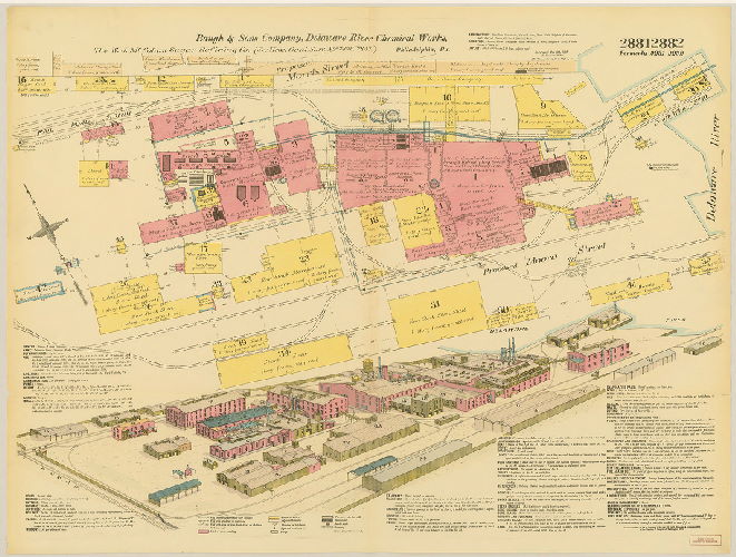 Baugh & Sons Co. Delaware River Chemical Works, Hexamer General Surveys, Volume 30