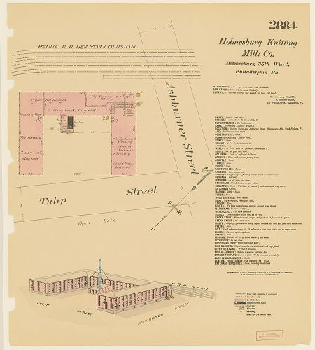 Holmesburg Knitting Mills, Hexamer General Surveys, Volume 30