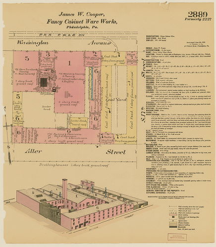 Fancy Cabinet Ware Works, Hexamer General Surveys, Volume 30