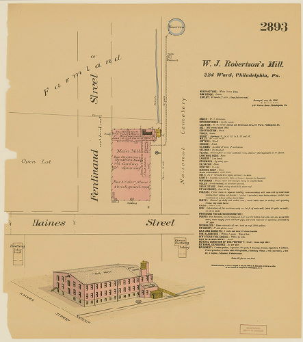W. J. Robertson's Mill, Hexamer General Surveys, Volume 30