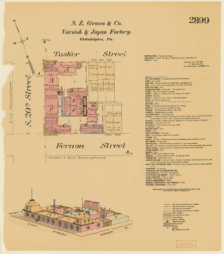 N. Z. Graves & Co.Varnish & Japan Factory, Hexamer General Surveys, Volume 30