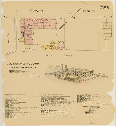 James Conner & Co. Mill, Hexamer General Surveys, Volume 30