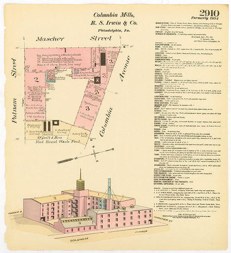 Columbia Mills, Hexamer General Surveys, Volume 30