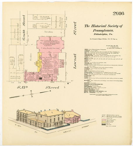 The Historical Society of Pennsylvania, Hexamer General Surveys, Volume 30