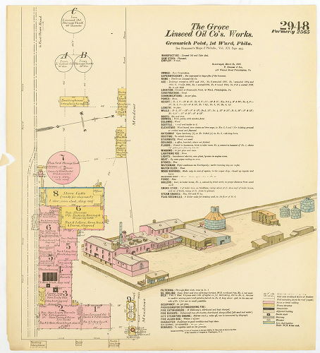 The Grove Linseed Oil Co's. Works, Hexamer General Surveys, Volume 30
