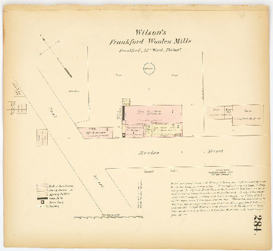 Wilson's Frankford Woolen Mills, Hexamer General Surveys, Volume 4